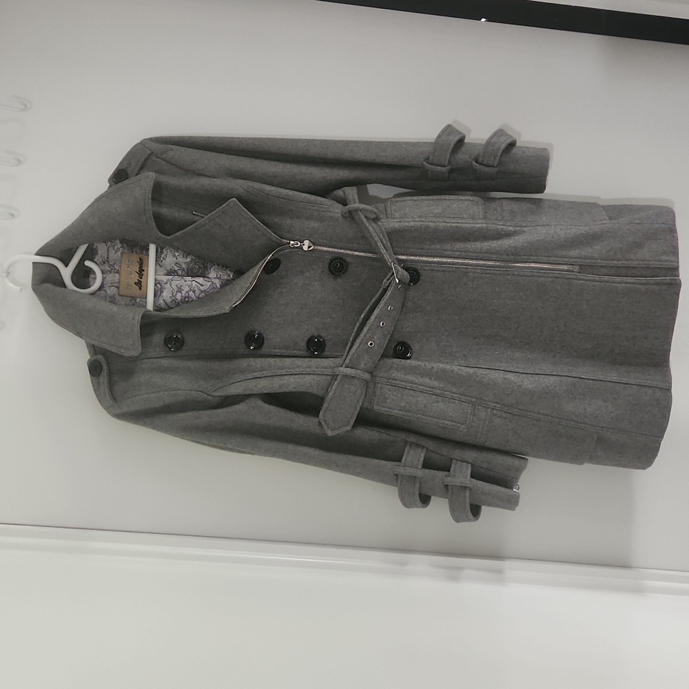 Like Nrw Guess Wool Coat - Large